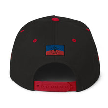 Load image into Gallery viewer, Black State Of America Black &amp; Black/Red Cap
